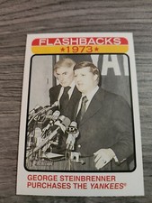 George Steinbrenner 2022 Topps Heritage Flashbacks 1973 #NF-11 New York Yankees