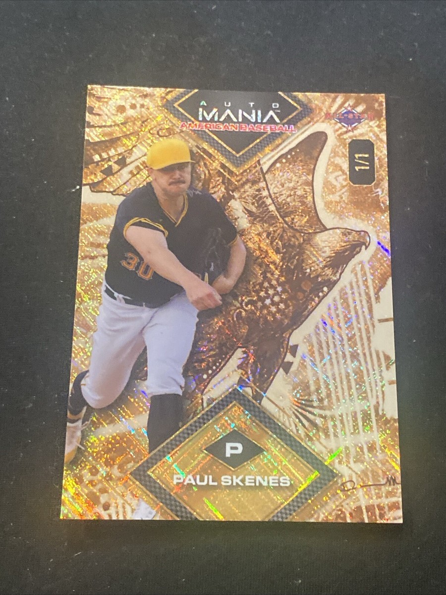Paul Skenes 2024 Wild Card Auto Mania 1/1 1 Of 1 | eBay