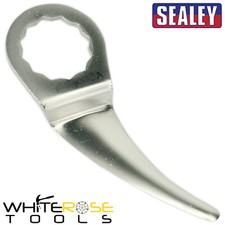 Image of Sealey Air Knife Blade - 50mm - Offset Curved