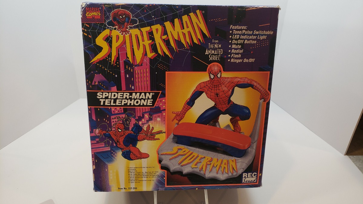 Spider-Man Telephone | eBay