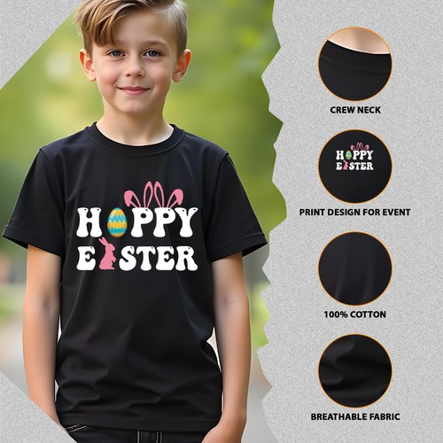 Family Bunny Egg Happy Easter T-Shirt Tee Festival Holiday Party Matching #ED - Picture 6 of 24