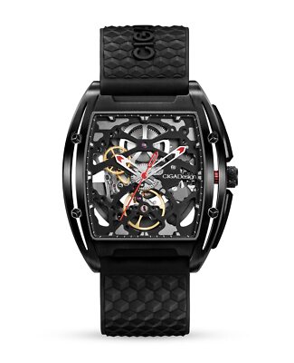 CIGA Design Z Series Automatic Mechanical Watch Luxury Skeleton Wristwatch To...