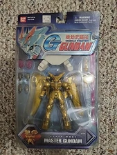 Mobile Fighter G Gundam Master Gundam Hyper Mode Action Figure Demage Sealed Pkg