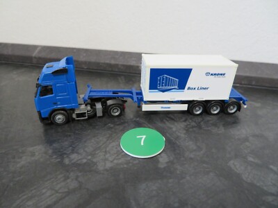 AWM Modelle Volvo FH XL SZ Krone mit 20ft Container '' Krone Box Liner '' 1:87