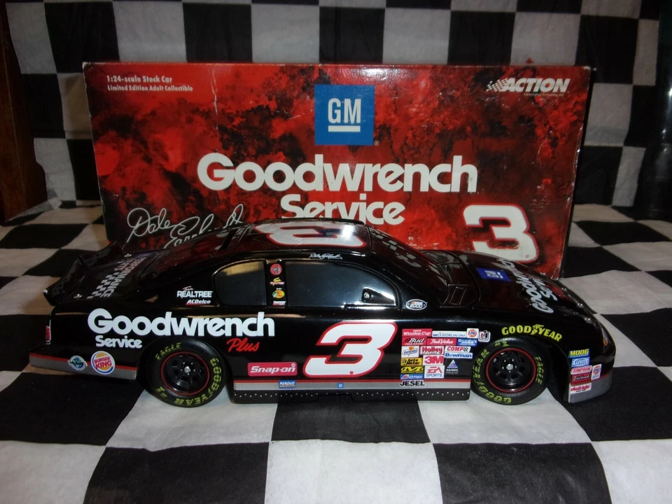 Dale Earnhardt Sr #3 GM Goodwrench Servizio Plus 2000 Monte Carlo 1:24 Bw Banca - Immagine 2 di 4