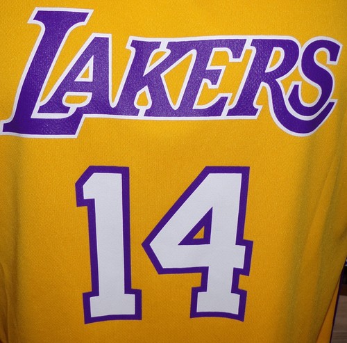 NEW TAGS LOS ANGELES LA LAKERS NBA BASKETBALL BRANDON INGRAM 14 LARGE JERSEY
