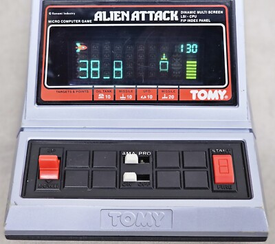 Tabletop Handheld Tomy Alien Attack