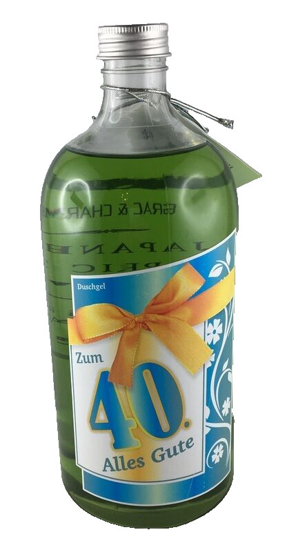 Duschgel Altersgeruch zum 60. Geburtstag Alles Gute 930ml Olive Apricot günstig