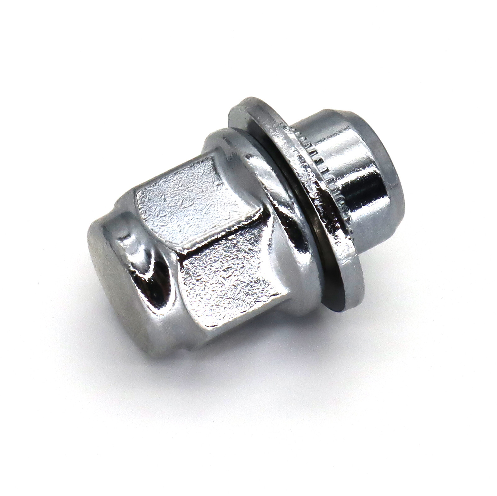 4 Car Chrome M12x1.5 Wheel Lug Nuts Mag Seat Washer For Lexus ES350