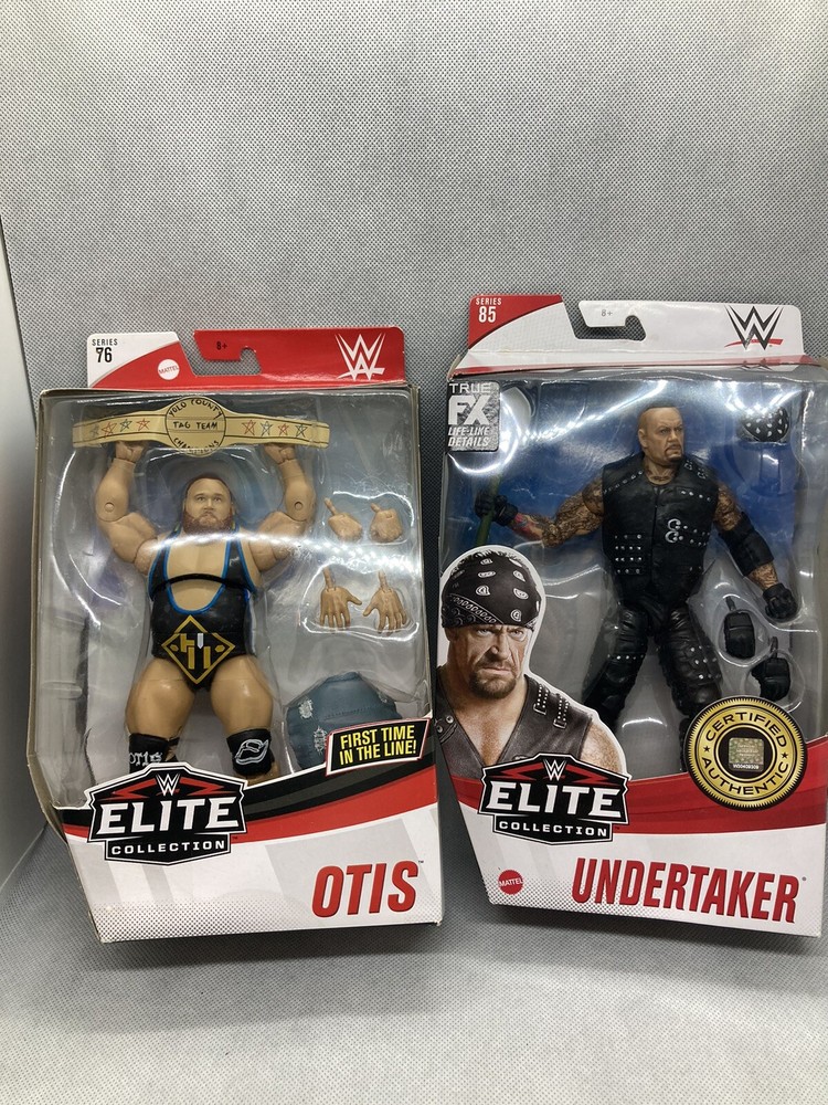 Mattel WWE Elite Collection Series 76 Otis & Series 85 Undertaker Wrestling