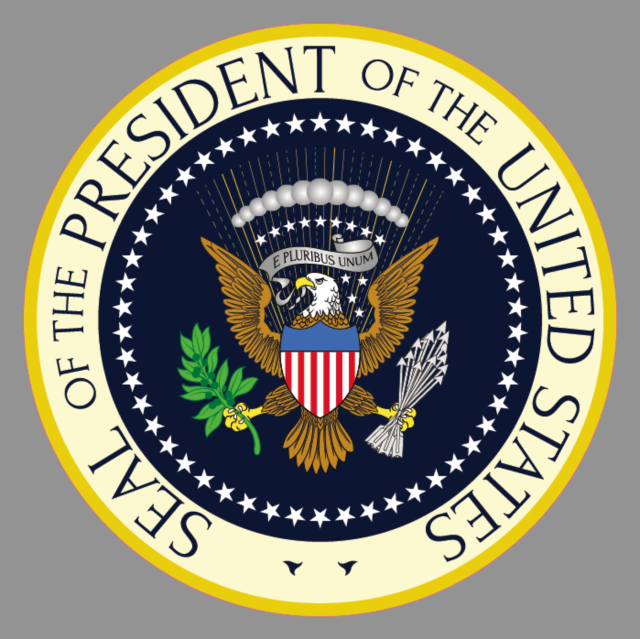 6" x 6" Presidential Seal USA U.S. America Premium Vinyl Bumper Sticker