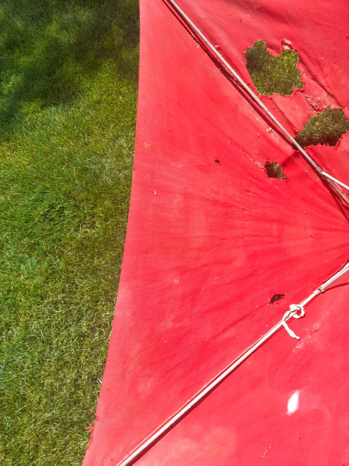 VINTAGE IH, INTERNATIONAL HARVESTER, FARMALL TRACTOR UMBRELLA, USED eBay