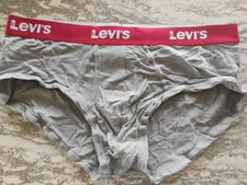 Levi's 100 Cotton Men's Hip Brief Underwear XLarge MINT FREE SHIPPING