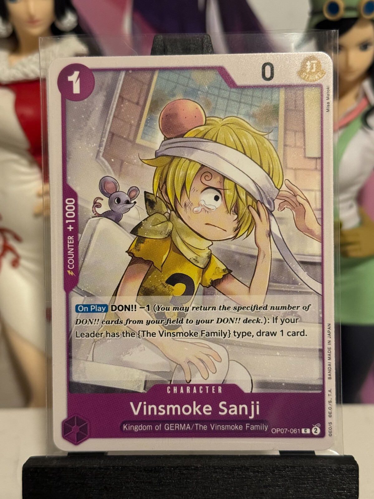 One Piece CG 4 Vinsmoke Sanji OP07-061 500 Years in the Future Common!
