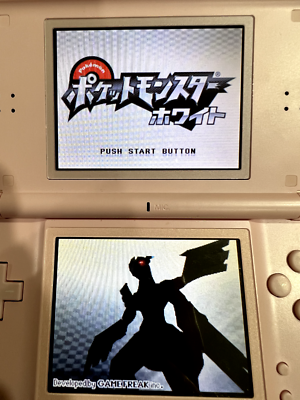 Pokemon Platinum White White2 3 set Nintendo DS Japanese NDS