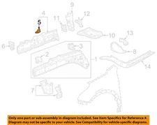 GM OEM 19-23 Envision Structural Components Rails-Outer Rail Bracket 84210082