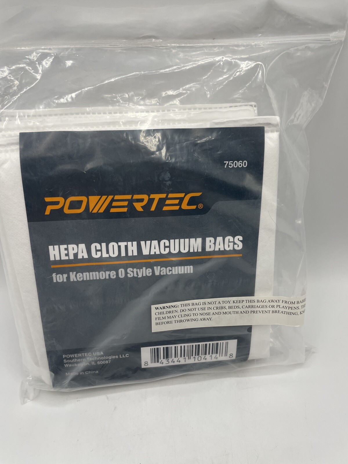75060 Vacuum Bags for Kenmore O Upright Style Vacuums, 53293/53294, 2PK
