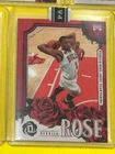 2024 Panini Instant Love Manifested: The Derrick Rose Collection Basketball Red Derrick Rose #1