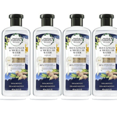 4X Herbal Essences Micellar Water and Blue Ginger Shampoo 400ml | eBay
