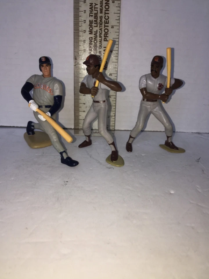 ALINEACIÓN INICIAL BÉISBOL MLB San Diego Padres lote de 3 Gwynn 1988 Finley 1997 Foto 2 de 4