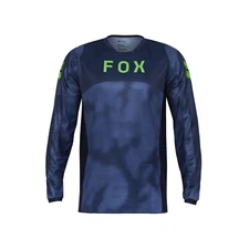 Fox Racing 180 Motocross MX Off-Road Jersey Taunt Navy Blue Large