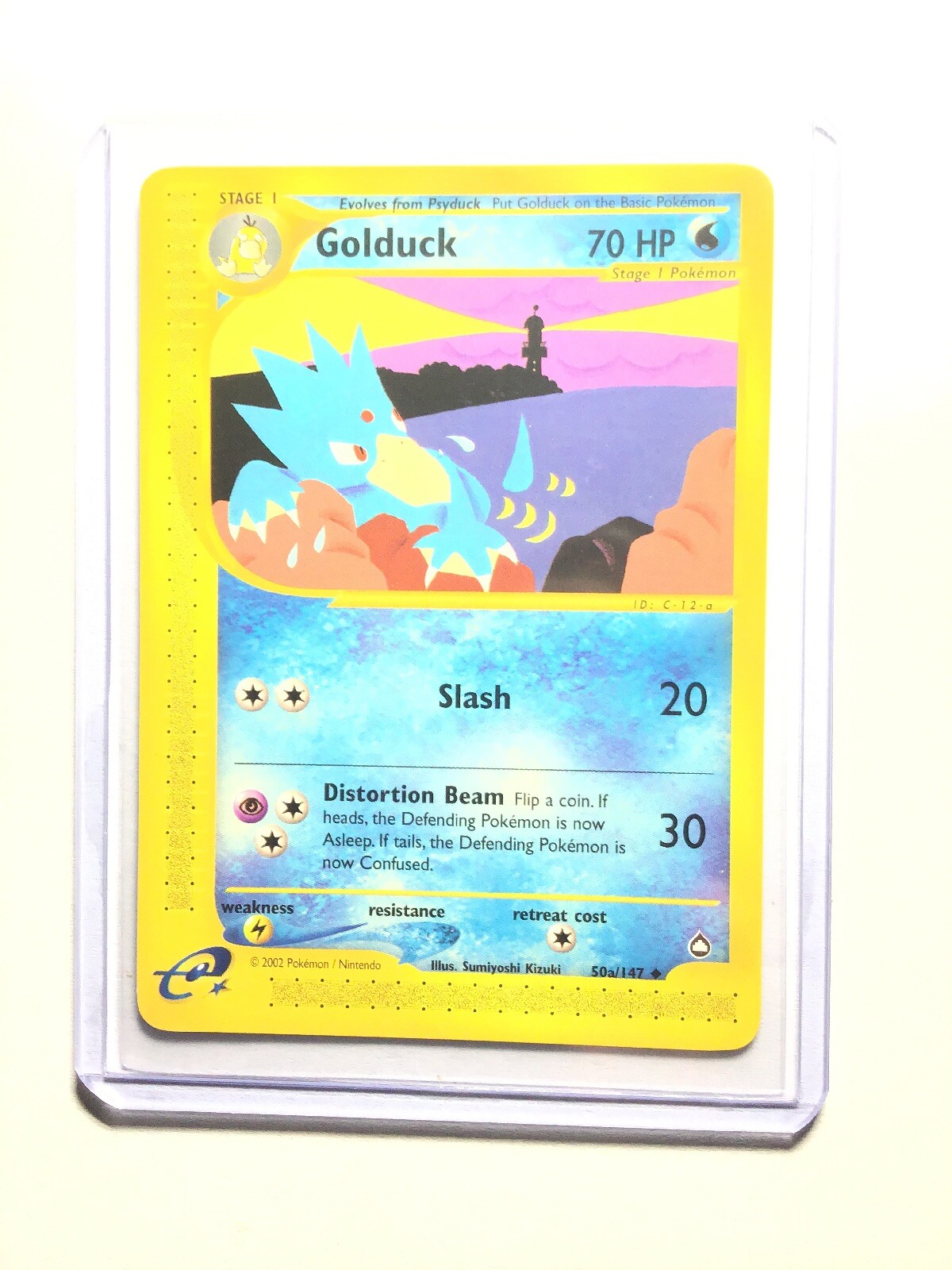 GOLDUCK - 50a/147 - Aquapolis - Uncommon - Pokemon Card - NM