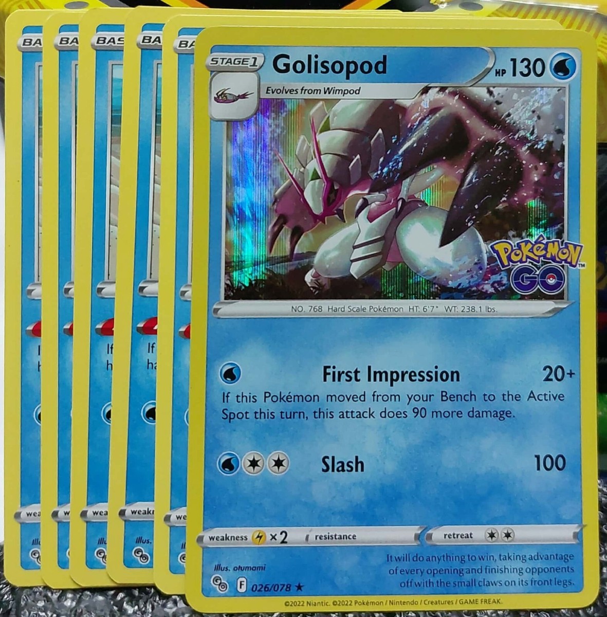 golisopod pokemon card Golisopod
