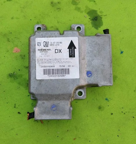 Opel Vectra C Signum Airbag Steuergerät Airbagsteuergerät GM 13170589 DX