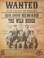 Old West Wanted Poster: The Wild Bunch