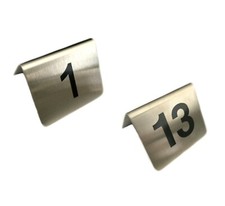Tischnummernschilder 1-24 Tischnummer Tischnummernschild Tischaufsteller
