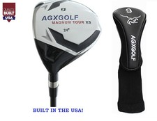 AGX MEN'S LEFT or RIGHT HAND MAGNUM XS EDITION 9 FAIRWAY WOOD, GRAPHITE SHAFT