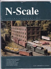 N-Scale Magazine January - February 1992  Railroading Modeling