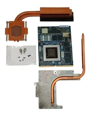 Nvidia GeF GTX 870M 3GB GDDR5 MXM-B (3.0) Laptop Grafx/Vid Card Heatsink Bundle
