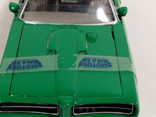 1969 Pontiac GTO Judge, Green - Motormax - 1/24 scale Diecast Model Toy - Picture 10 of 12
