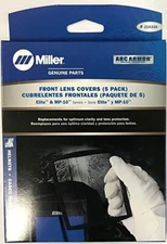 1- 5 PACK Miller 216326 Welding Helmet Replacement Outside Safety Lens Plate