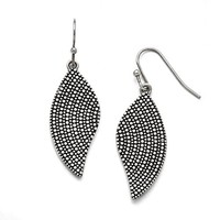 Stainless Steel Polished/antiqued Wing Earrings on sale Stainless Steel Polished/antiqued Wing Earrings on sale