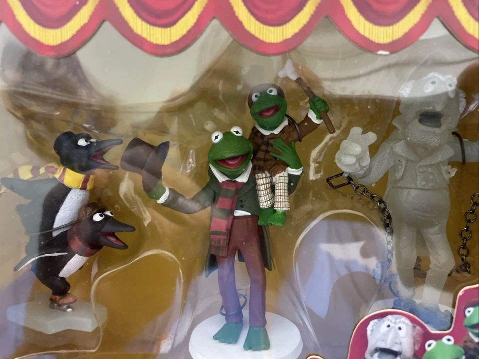 Palisades Mini Muppets Set Penguins Bob Cratchit Tiny Tim Marley Kermit NIB - Image 3 of 4