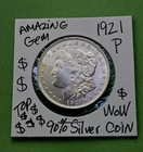 1921 P Morgan Dollar BREATHTAKING CH FROSTY GEM CH BU Ultra SUPER High Grade $
