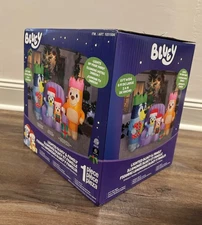 6.6’ Bluey Family Christmas Inflatable 2025 Gemmy Indoor Outdoor Yard Decor NEW