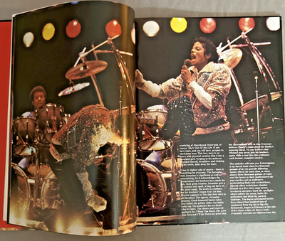 Michael Jackson Victory Tour Book 1984 + People Weekly Magazine