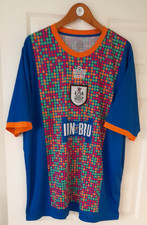 QUEENS PARK FC ADMIRAL SPECIAL 2020/21 IRN BRU AWAY SHIRT RARE VGC XXXXL 53'