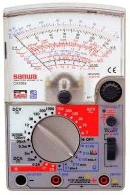 Sanwa CX506A Multi Function Analog Multimeter Tester Capacitance Transistor