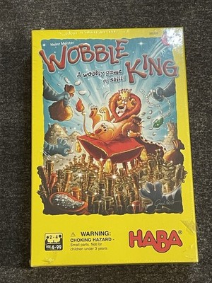 HABA Board Game Wobble King Box 305105 Ages 4 and Up New Sealed