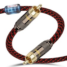 HiFi Digital Coaxial Audio Cable for Audiophile 3.3ft/1m, Coax PRO