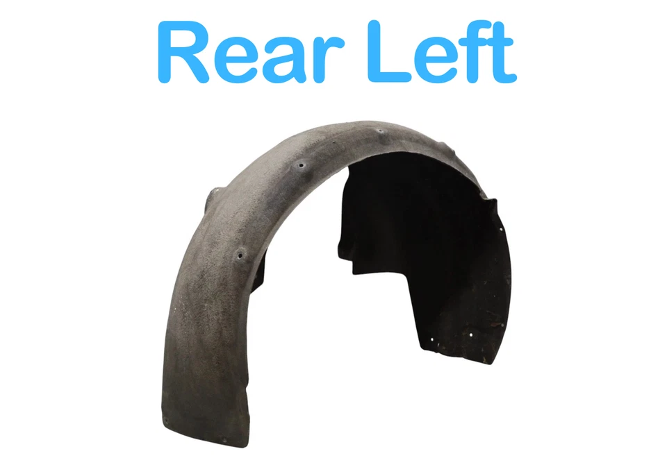 09-15 BMW 750i 750Li 750i forro de para-lama traseiro esquerdo protetor contra respingos fabricante de equipamento original - Imagem 3 de 4