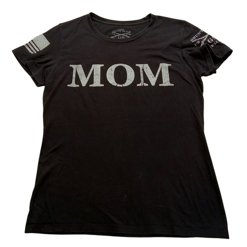 Grunt Style T Shirt L Women's Mom This We'll Defend Black