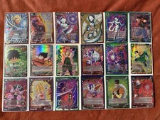 Dragon ball Super Card Foil Cards Lot Of 18