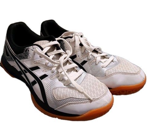 Asics Gel-Rocket 9 Volleyball Shoes Womens SIZE 9.5 Black White Sneaker ...