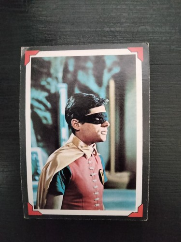 1966 Topps Batman Riddler Back #11 Studious Crimefighter — Raw