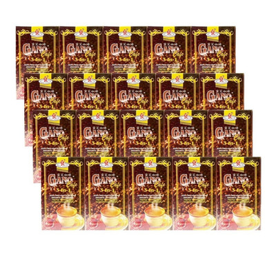 20 Boxes Gano Excel Ganoderma Coffee Gano cafe 3-in-1 Kopi Gourmet Cafe Latte